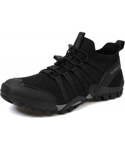 Men and Women Round Toe Collision Wading Shoes Outdoor Camping Hiking Shoes Thick Sole Women's Lifestyle Sneaker Black $21.02...