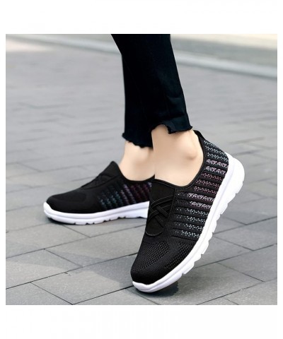 Leisure Women's Lace Up Soft Sole Comfortable Shoes Outdoor Mesh Shoes Runing Fashion Sports Breathable Sneaker Sandals for W...