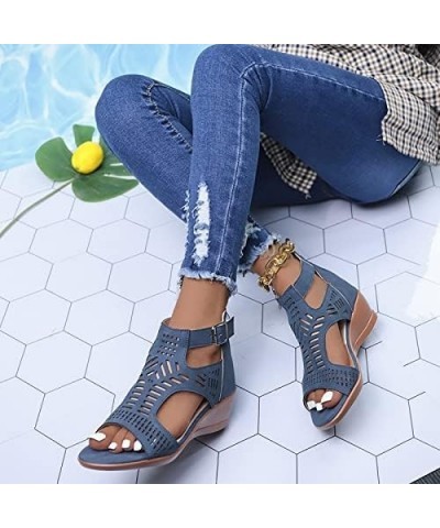 beach sandals for women dressy rhinestone flip flop sandalias de mujer fashion sandals women Z 03-blue $14.13 Sandals