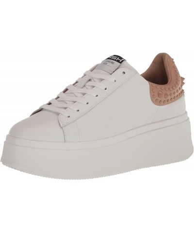 Women's Moby Studs Sneaker White/Skin/Skin $54.31 Fashion Sneakers