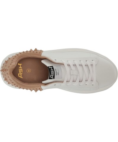 Women's Moby Studs Sneaker White/Skin/Skin $54.31 Fashion Sneakers