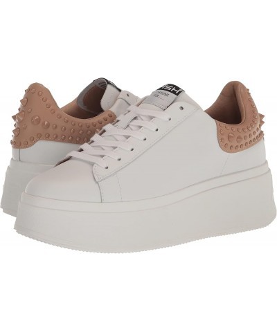 Women's Moby Studs Sneaker White/Skin/Skin $54.31 Fashion Sneakers