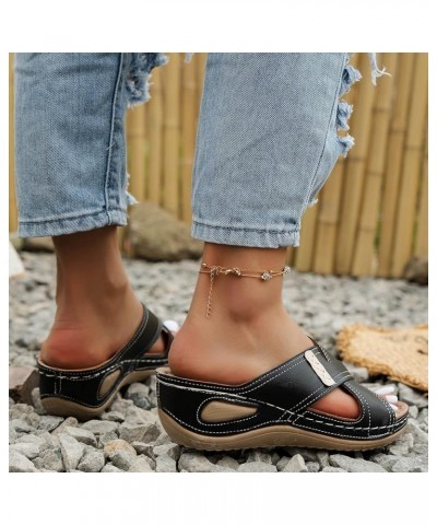 Brown Orthopedic Sandals for Women Summer Orthopedic Sandals for Women Comfort Sandals for Men High Arch Support Sandals Wome...