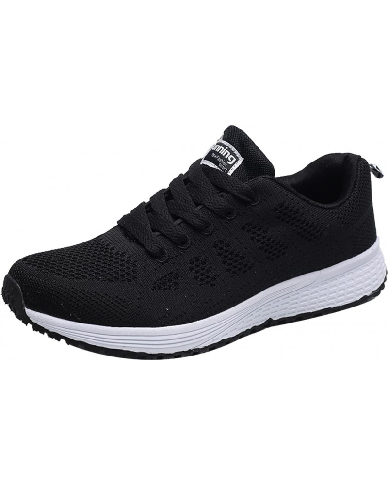 Women Ladies Breathable Mesh Air Cushion Mesh Casual Lightweight Soft Bottom Lace Up Running Men's Dress Shoes $28.04 Athleti...