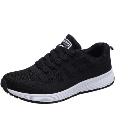 Women Ladies Breathable Mesh Air Cushion Mesh Casual Lightweight Soft Bottom Lace Up Running Men's Dress Shoes $28.04 Athleti...