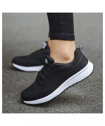 Women Ladies Breathable Mesh Air Cushion Mesh Casual Lightweight Soft Bottom Lace Up Running Men's Dress Shoes $28.04 Athleti...