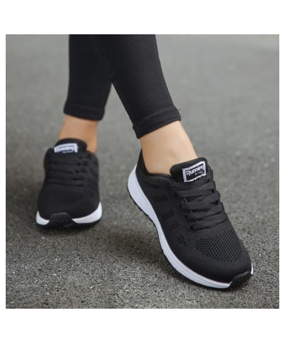 Women Ladies Breathable Mesh Air Cushion Mesh Casual Lightweight Soft Bottom Lace Up Running Men's Dress Shoes $28.04 Athleti...