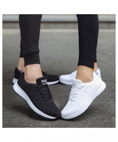 Women Ladies Breathable Mesh Air Cushion Mesh Casual Lightweight Soft Bottom Lace Up Running Men's Dress Shoes $28.04 Athleti...