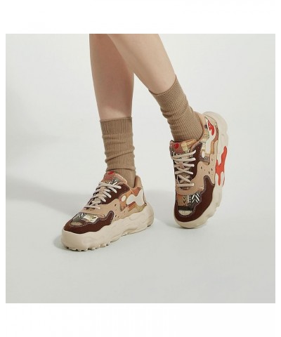 Women's Chunky Platform Fashion Sneakers Walking Shoes Lanzarote Lanzaroteⅰ - Autumn Wild 2 $91.20 Athletic Shoes