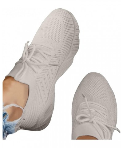 WoMen's Fashion Sneakers Wide Width Wedges Mesh, Men's Comfy Low Top Slip-On Baskerball Shoes, Casual Sports Platform Tennis ...