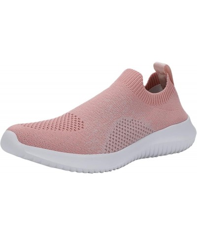 Wedge Sneakers for Women Hidden Wedges Side Zipper Suede Platform Ankle Booties Fashion Casual High Top Sneakers Gv4-pink $22...