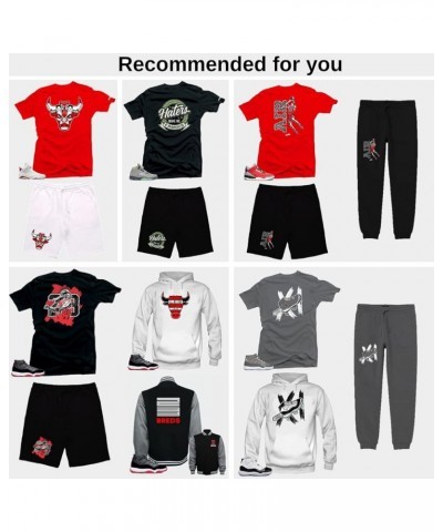 Shirt to Match Jordan Bull Match All Sneaker Tees ( Bull Red ) White $21.11 Athletic Shoes