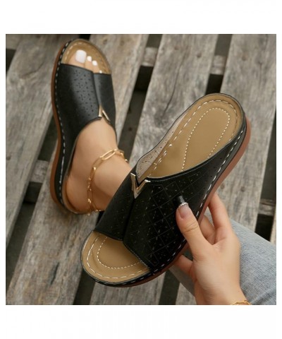 Women's Walking Sandals Orthopedic Shoes for Men Wide Width Heels Womens Brown Leather Sandals Comfy Women's Sandals Comforta...