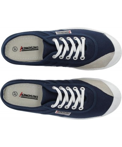 Kawasaki Unisex Original Canvas Shoe Low-top 2002 Navy $28.30 Fashion Sneakers