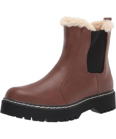 Women's Hudson Fashion Boot Brown $16.49 Boots