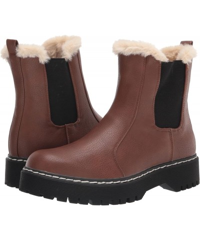 Women's Hudson Fashion Boot Brown $16.49 Boots