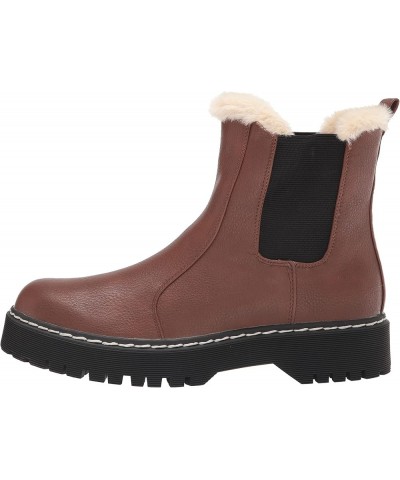 Women's Hudson Fashion Boot Brown $16.49 Boots