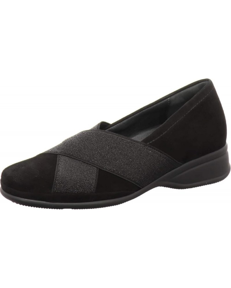 women's Loafers Black Schwarz 0011 $92.05 Slippers