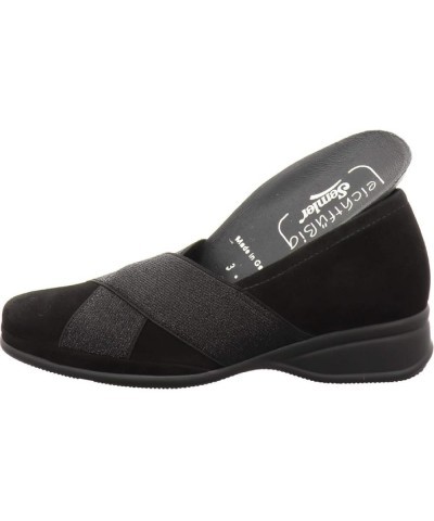 women's Loafers Black Schwarz 0011 $92.05 Slippers