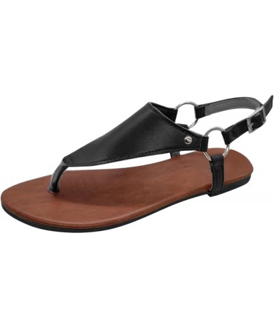 Recovery Sandals for Men Orthopedic Sandals Cute Black Platform Sandals for Women Buckle Sandals for Women Orthotic Slippers ...