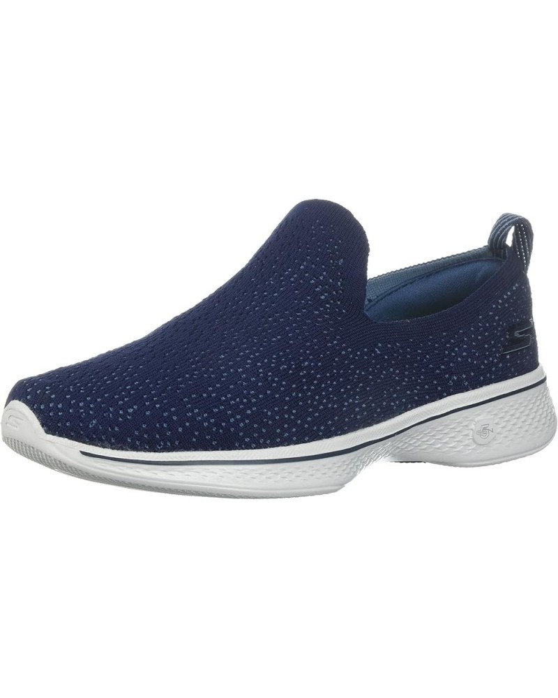 Womens Go Walk 4 14918 Navy/Gray $25.41 Athletic Shoes