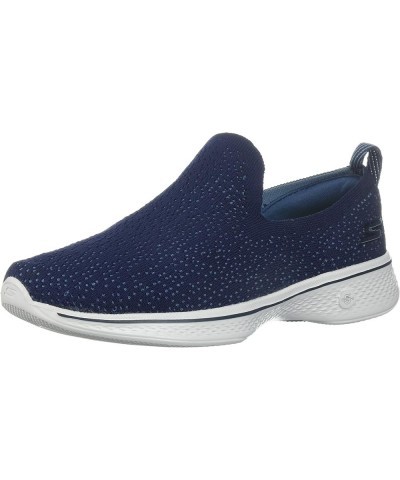 Womens Go Walk 4 14918 Navy/Gray $25.41 Athletic Shoes