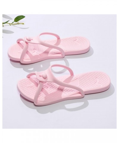 Womens Open Toe Ankle Strap Espadrilles Block Low Chunky Heel Casual Sandal Beach Vacation Flat Mules Shoes 150-ixpyn-pink3 $...