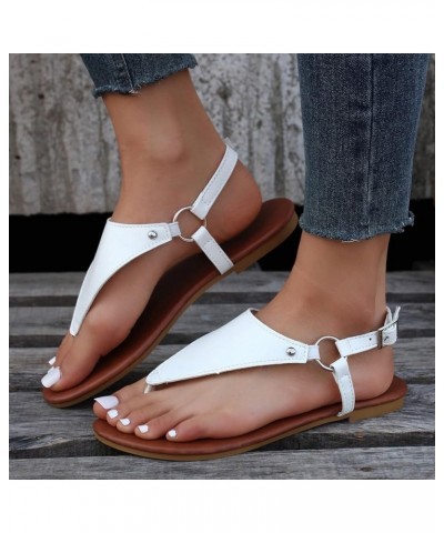 Comfortable Flats for Women Arch Support Sandals for Women Walking Low Wedge Sandals Women Comfortable Cute Ladies Walking Sa...