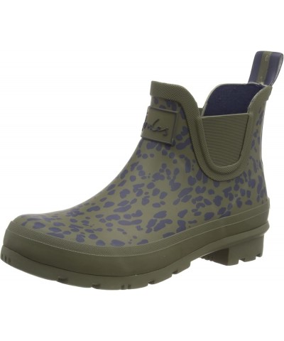 Women's Rain Boot Khaki Leopard $40.70 Outdoor Shoes