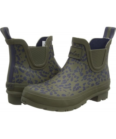 Women's Rain Boot Khaki Leopard $40.70 Outdoor Shoes