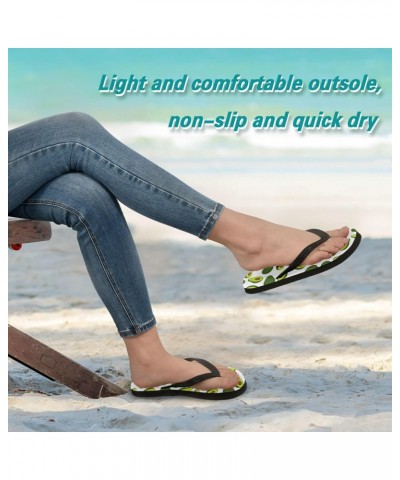 Avocado Pattern Flip Flop Sandal Men's and Women's Summer Sandal,Non-Slip Beach & Water Shoes 764 $13.79 Sandals