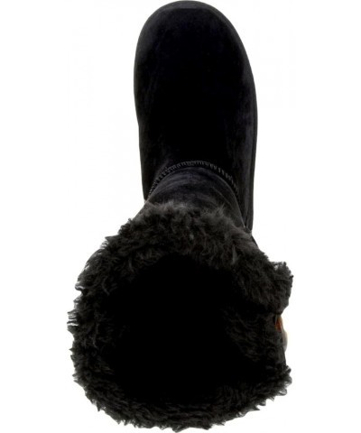 Women's Slip On Winter Boots Warm Winter Booties Marty Black $11.22 Outdoor Shoes