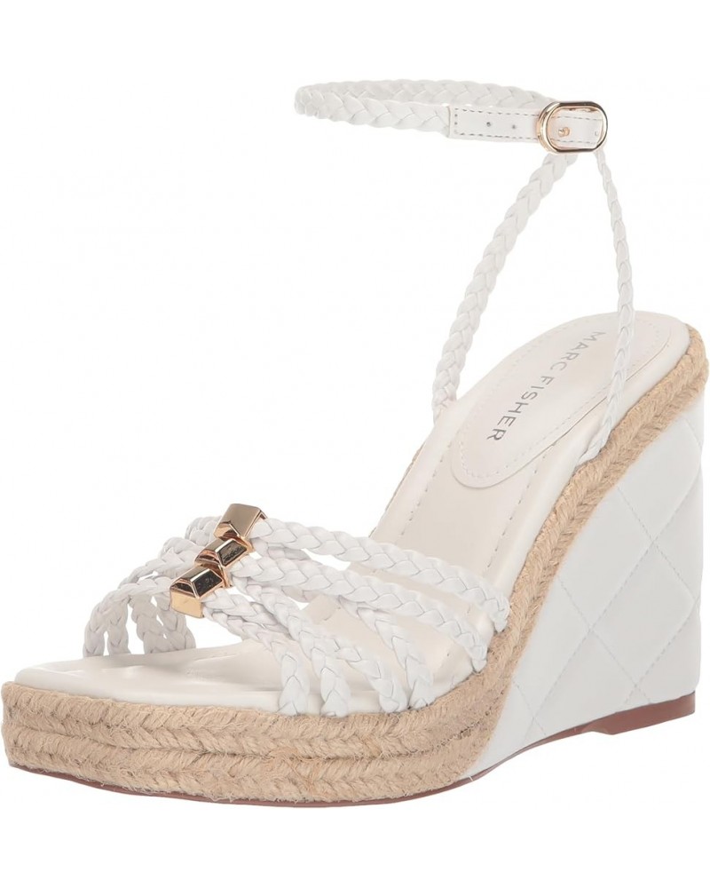 Women's Hayla Wedge Sandal White 140 $22.08 Sandals