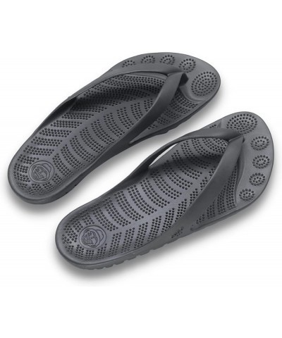 Unisex Flip Flop Sandals with Pressure Point Reflexology Stimulation and EVA Foam Supportive Soles For Men and Women Night Pl...