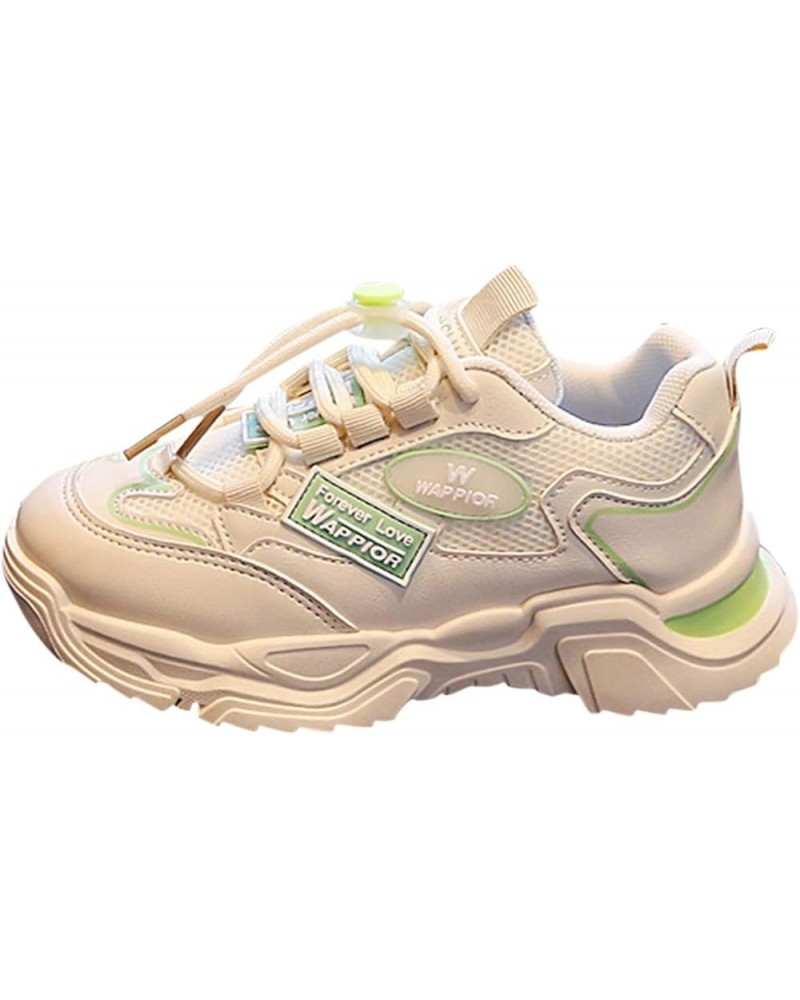 Non Slip Sports Shoes Boys Girls Lightweight Tennis Running Shoes Athletic Walking Shoes for Toddlers Green $16.29 Athletic S...