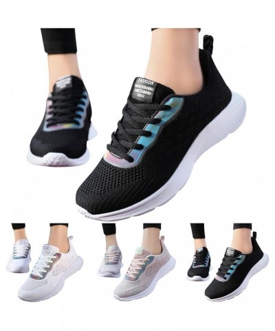 Women Running Sportswear Sneaker Women Sneakers Fashionable New Pattern Mesh Fabric Breathable Comfortable Flat Bottom Non Sl...