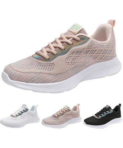 Women Running Sportswear Sneaker Women Sneakers Fashionable New Pattern Mesh Fabric Breathable Comfortable Flat Bottom Non Sl...