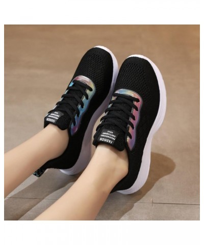 Women Running Sportswear Sneaker Women Sneakers Fashionable New Pattern Mesh Fabric Breathable Comfortable Flat Bottom Non Sl...