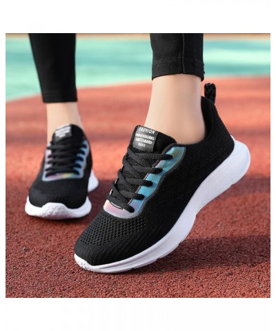 Women Running Sportswear Sneaker Women Sneakers Fashionable New Pattern Mesh Fabric Breathable Comfortable Flat Bottom Non Sl...