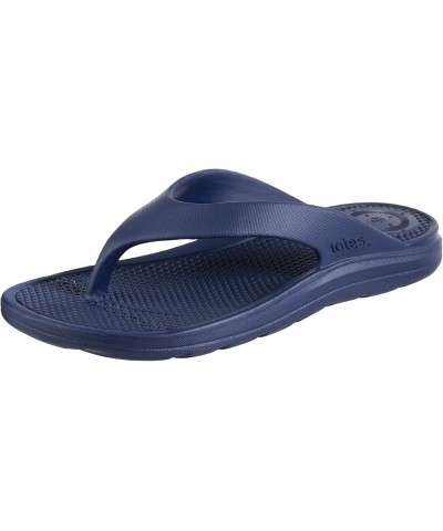 Women's Everywear Ara Thong Sandal Navy Blue $10.50 Sandals