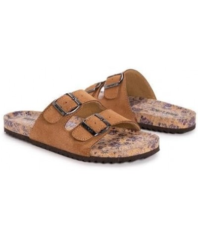 Women's Tessa Terra Turf Sandal Light Brown $20.29 Sandals