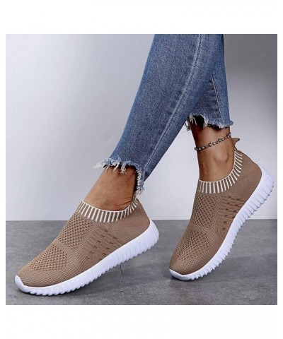 Fashion Unisex Sneakers Women Casual Shoes Breathable Mesh Walking Shoes Spring Summer Soft Flat Shoes 38 Royalblue $28.67 Fa...