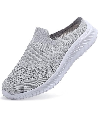 Women's Sneakers Womens Air Running Shoes Lightweight Women Sneakers Air Cushion Walking Tennis Shoes Grey $19.02 Athletic Shoes