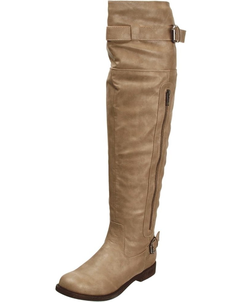 Women's Ravia Knee-High Boot Bone Paris $27.64 Boots