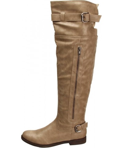 Women's Ravia Knee-High Boot Bone Paris $27.64 Boots