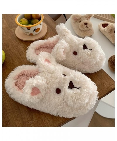 Cow Slippers Fluffy Slippers for Women Animal Slippers Puppy Slippers Fuzzy Slippers Kawaii Stuff Pantuflas $13.20 Slippers