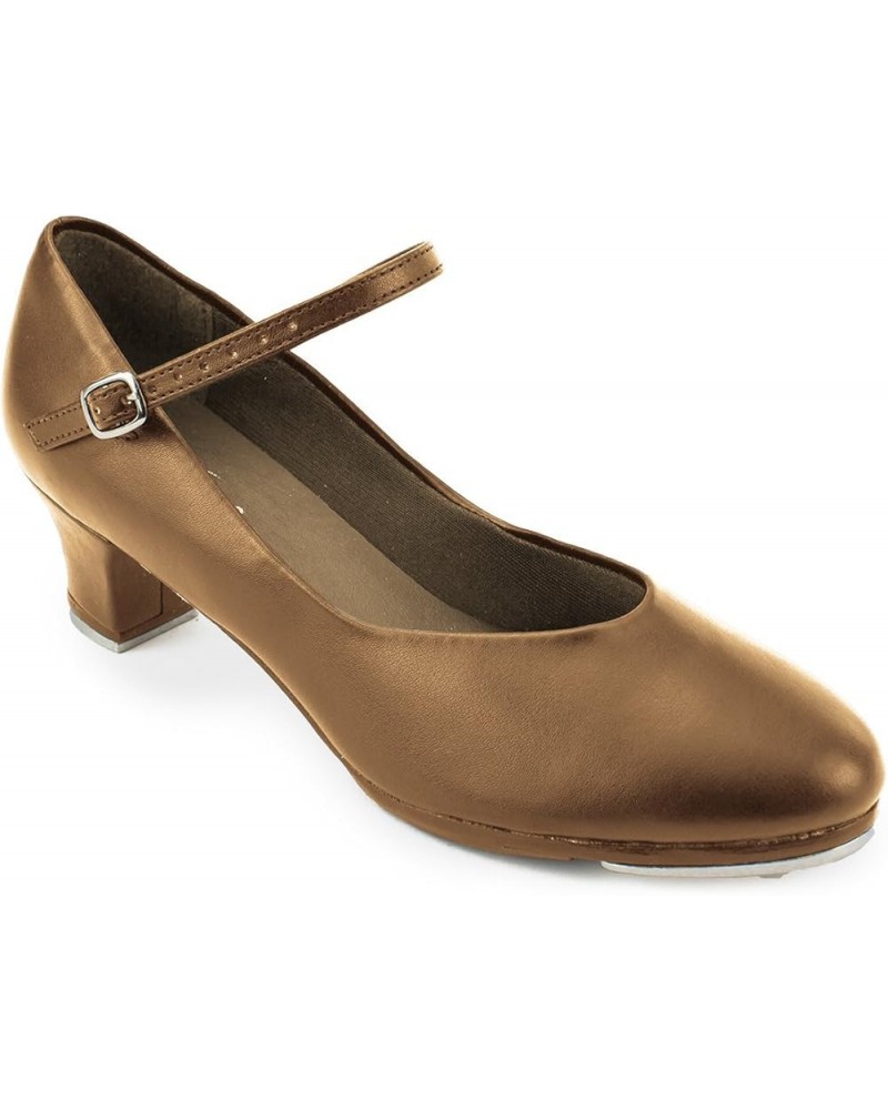 So Danca TA55 Buckle Strap 1.5'' Heel Tap Shoe Wide 7.5L Caramel $33.12 Athletic Shoes