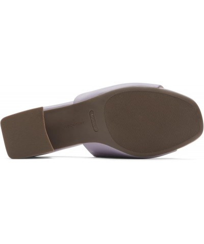 Women's Farrah Slide Sandal Lavender Leather $25.92 Sandals