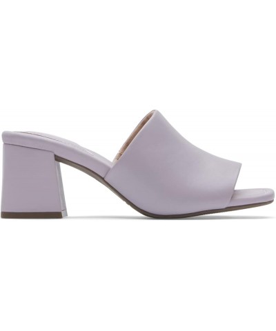 Women's Farrah Slide Sandal Lavender Leather $25.92 Sandals