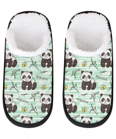 Women's Memory Foam Slippers Panda Soft Cozy Plush Lined House Slipper Indoor Non-Slip Slippers for Girls Boys(Cute Animal) $...